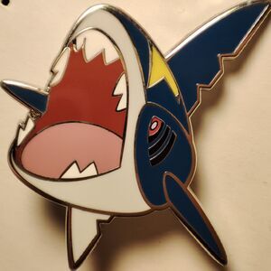 Pokemon TCG Sharpedo Enamel Pin Official Nintendo Collectible Pin Badge Figure
